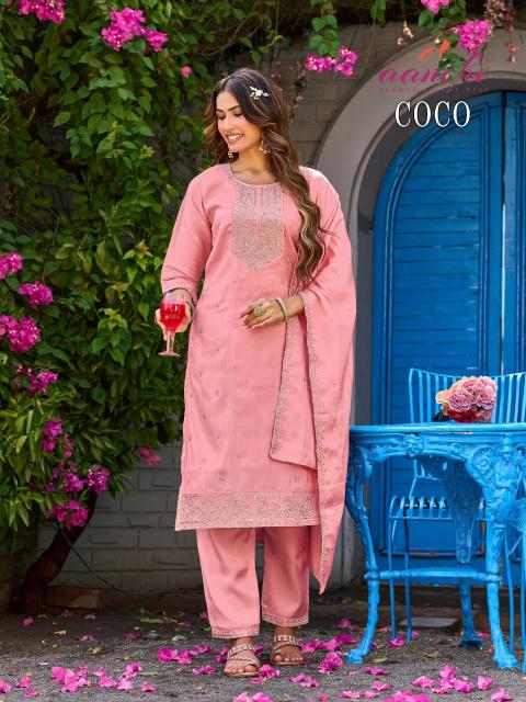 Aanchi coco 3pcs best place to buy kurtis for wholesale price